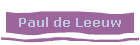 Paul de Leeuw